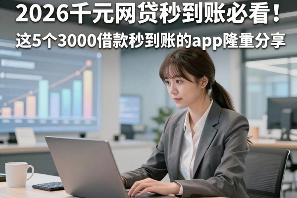 2026千元网贷秒到账必看!这5个3000借款秒到账的app隆重分享