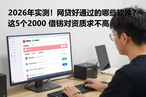 2026年实测!网贷好通过的有哪些软件?这5个2000借款对资质要求不高