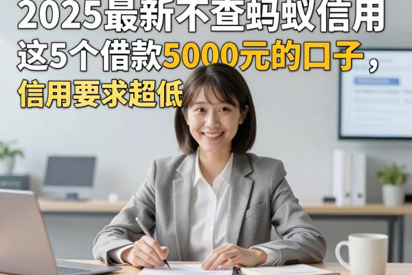 2025最新不查蚂蚁信用的网贷盘点!这5个借款5000元的口子,信用要求超低