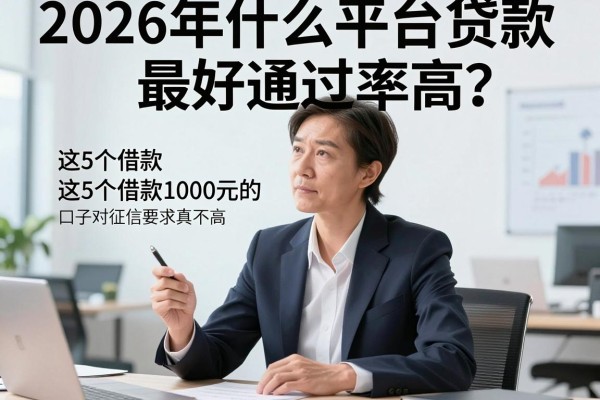 2026年什么平台贷款最好通过率高?这5个借款1000元的口子对征信要求真不高