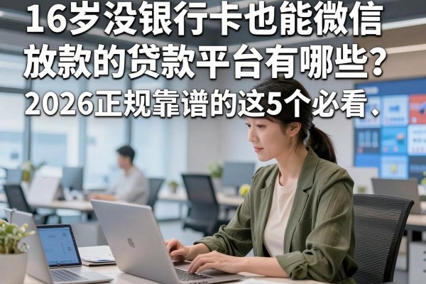 16岁没银行卡也能微信放款的贷款平台有哪些？2026正规靠谱的这5个必看
