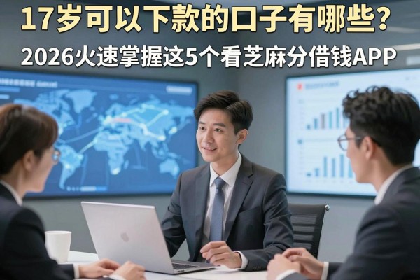 17岁可以下款的口子有哪些?2026火速掌握这5个看芝麻分借钱APP
