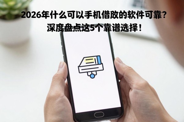 2026年什么可以手机借钱的软件可靠？深度盘点这5个靠谱选择！