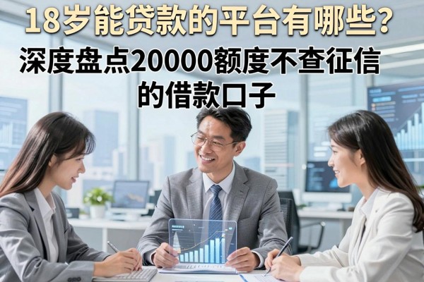 18岁能贷款的平台有哪些？深度盘点20000额度不查征信的借款口子