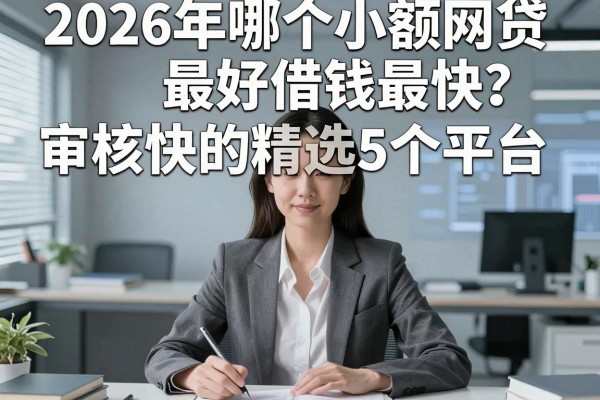 2026年哪个小额网贷最好借钱最快？审核快的精选5个平台！