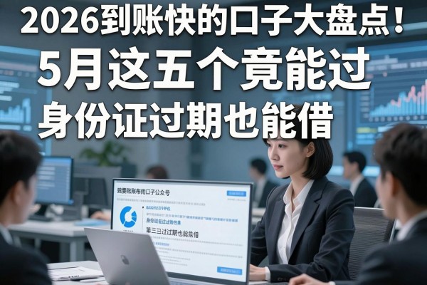 2026到账快的口子大盘点!5月这五个竟能过,身份证过期也能借?