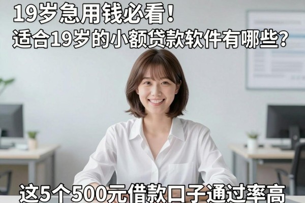 19岁急用钱必看!适合19岁的小额贷款软件有哪些?这5个500元借款口子通过率高