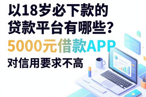 18岁必下款的贷款平台有哪些？这5个5000元借款APP对信用要求不高