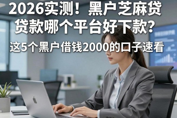 2026实测!黑户芝麻贷款哪个平台好下款?这5个黑户借钱2000的口子速看