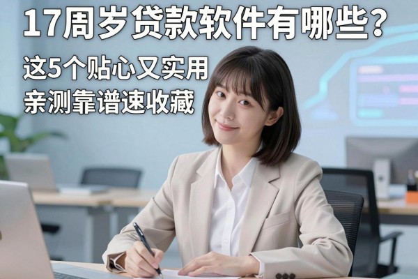 17周岁贷款软件有哪些？这5个贴心又实用，亲测靠谱速收藏！