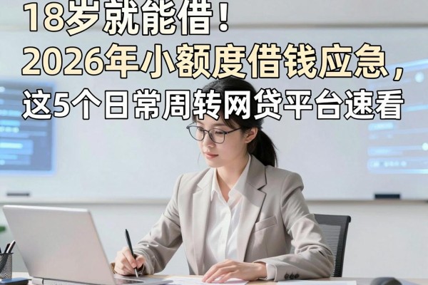 18岁就能借!2026年小额度借钱应急,这5个日常周转网贷平台速看