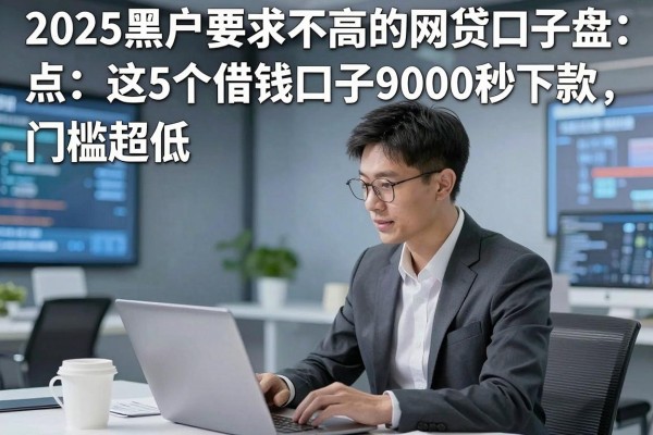 2025黑户要求不高的网贷口子盘点:这5个借钱口子9000秒下款,门槛超低!