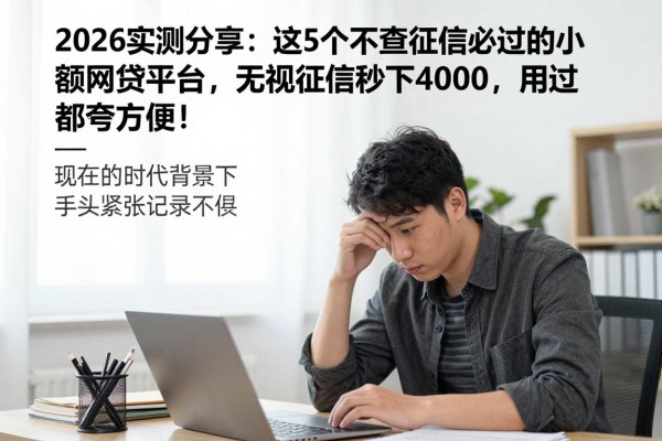 2026实测分享：这5个不查征信必过的小额网贷平台，无视征信秒下4000，用过都夸方便！