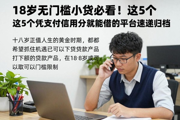 18岁无门槛小额贷款必看!这5个凭支付宝信用分就能借的平台速速归档