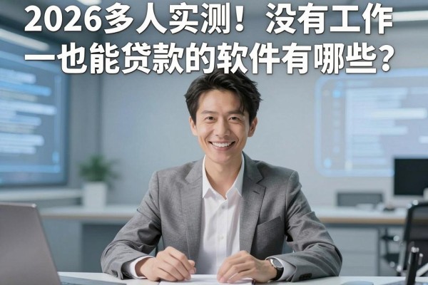2026多人实测！没有工作也能贷款的软件有哪些？这些网贷会不会秒拒申请？