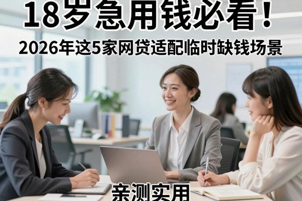 18岁急用钱必看!2026年这5家网贷适配临时缺钱场景,亲测实用