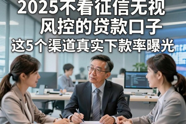 2025不看征信无视风控的贷款口子,这5个渠道真实下款率曝光!