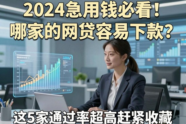 2024急用钱必看!哪家的网贷容易下款?这5家通过率超高赶紧收藏!