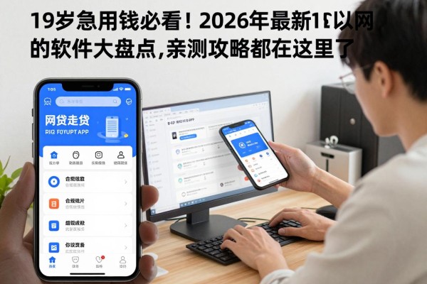 19岁急用钱必看！2026年最新19岁可以网贷的软件大盘点，亲测攻略都在这里了
