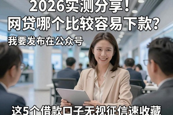 2026实测分享!网贷哪个比较容易下款?这5个借款口子无视征信速收藏