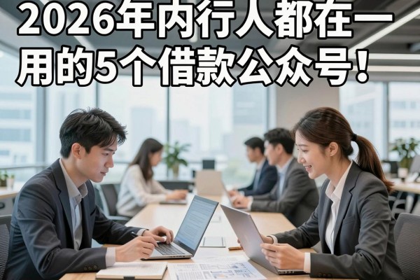 2026年内行人都在用的5个借款公众号!类似第一网贷的平台权威推荐