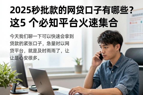 2025秒批款的网贷口子有哪些?这5个必知平台火速集合!