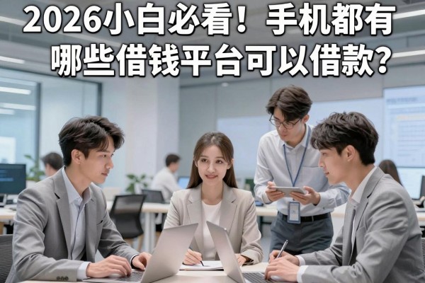 2026小白必看！手机都有哪些借钱平台可以借款？这五个手机借款渠道帮你梳理好了