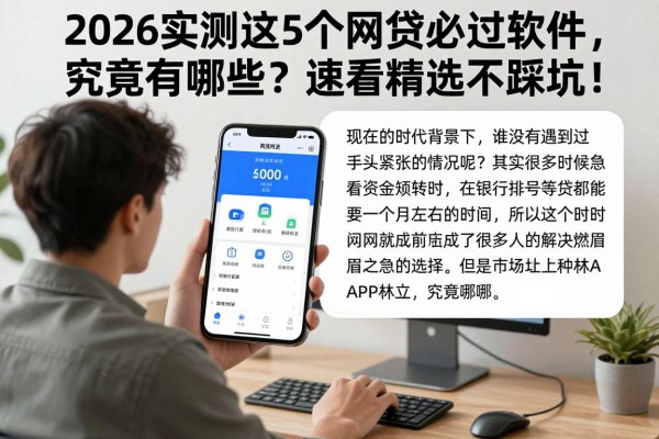2026实测这5个网贷必过软件,究竟有哪些?速看精选不踩坑!