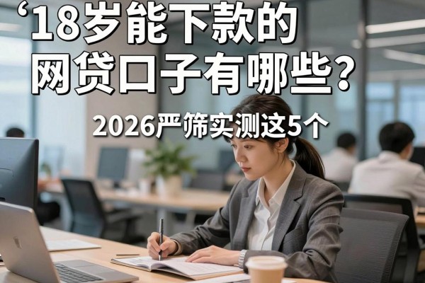 18岁能下款的网贷口子有哪些？2026严筛实测这5个！