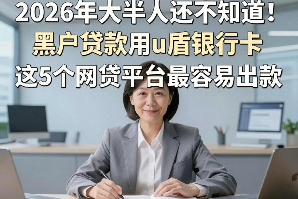 2026年大半人还不知道！黑户贷款用u盾银行卡，这5个网贷平台最容易出款