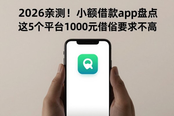 2026亲测！比较可靠的小额借款app盘点，这5个平台1000元借款要求不高