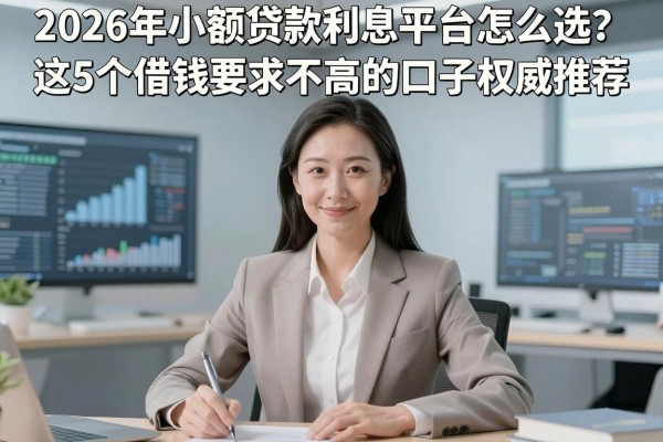 2026年小额贷款利息平台怎么选?这5个借钱要求不高的口子权威推荐!