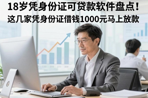 18岁凭身份证可贷款软件盘点!这几家凭身份证借钱1000元马上放款