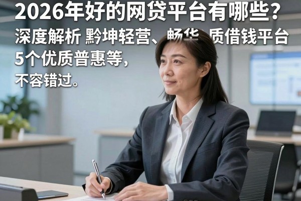 2026年好的网贷平台有哪些?深度解析黔坤轻营、畅华普惠等5个优质借钱平台,不容错过!