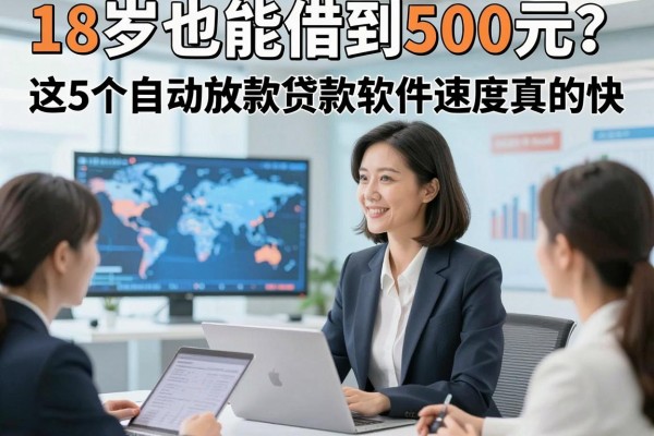 18岁也能借到500元?这5个自动放款贷款软件速度真的快