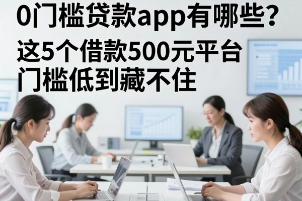 0门槛贷款app有哪些？这5个借款500元平台门槛低到藏不住！