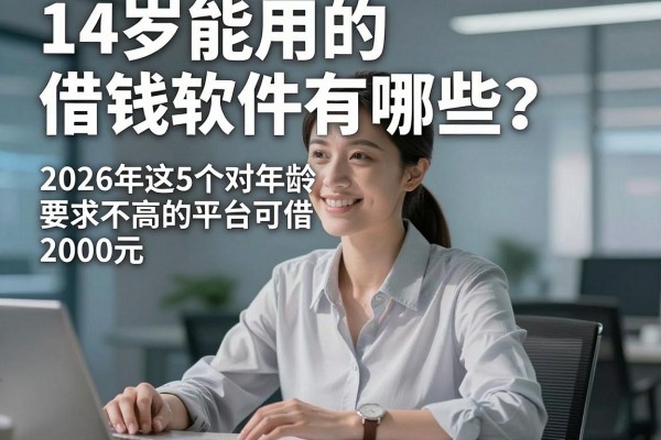 14岁能用的借钱软件有哪些?2026年这5个对年龄要求不高的平台可借2000元