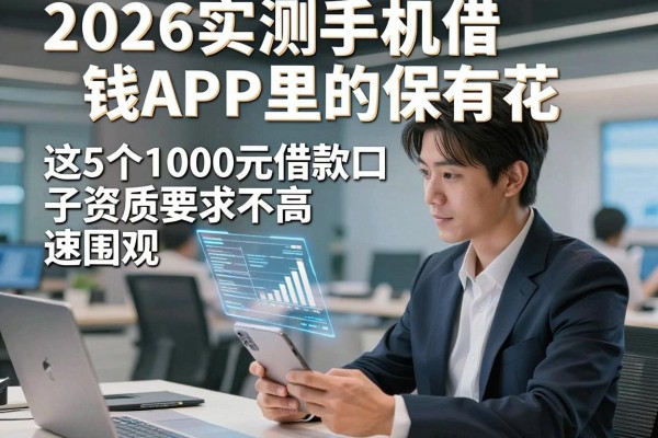 2026实测手机借钱APP里的保有花,这5个1000元借款口子资质要求不高速围观