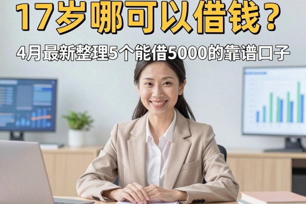 17岁哪可以借钱？4月最新整理5个能借5000的靠谱口子