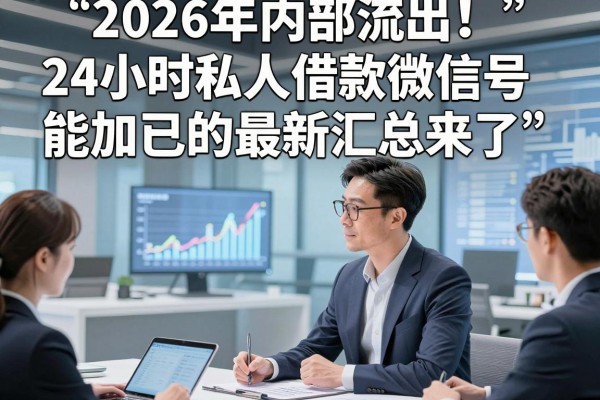 2026年内部流出！24小时私人借款微信号能加上的最新汇总来了