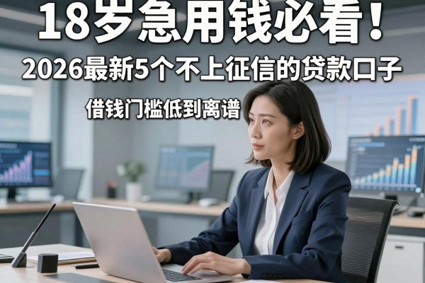 18岁急用钱必看！2026最新5个不上征信的贷款口子，借钱门槛低到离谱