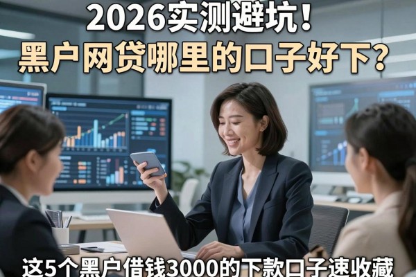 2026实测避坑！黑户网贷哪里的口子好下？这5个黑户借钱3000的下款口子速收藏