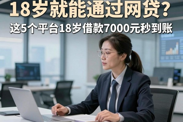 18岁就能通过网贷?这5个平台18岁借款7000元秒到账!
