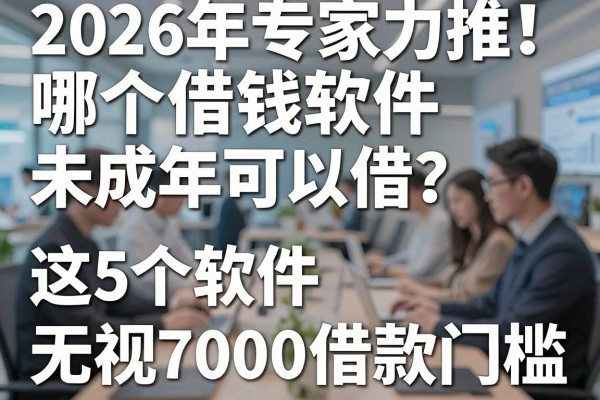 2026年专家力推!哪个借钱软件未成年可以借?这5个软件号称无视7000借款门槛