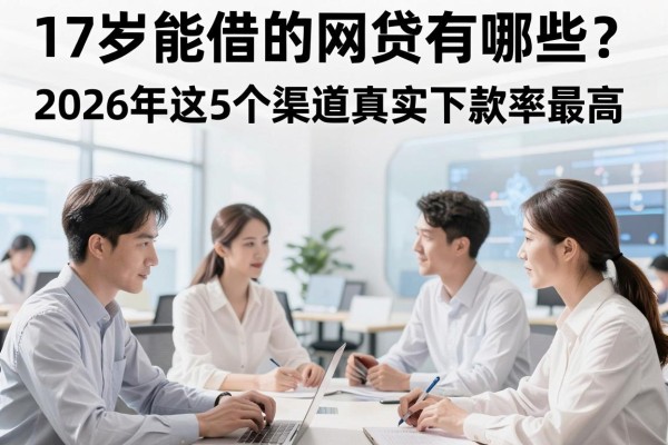 17岁能借的网贷有哪些?2026年这5个渠道真实下款率最高!
