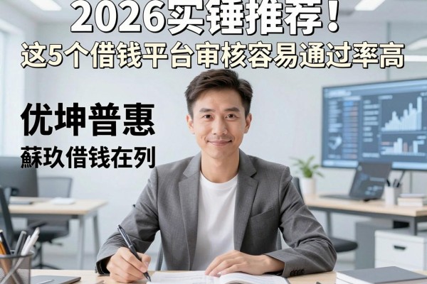 2026实锤推荐！这5个借钱平台审核容易通过率高，优坤普惠、蘇玖借钱在列！