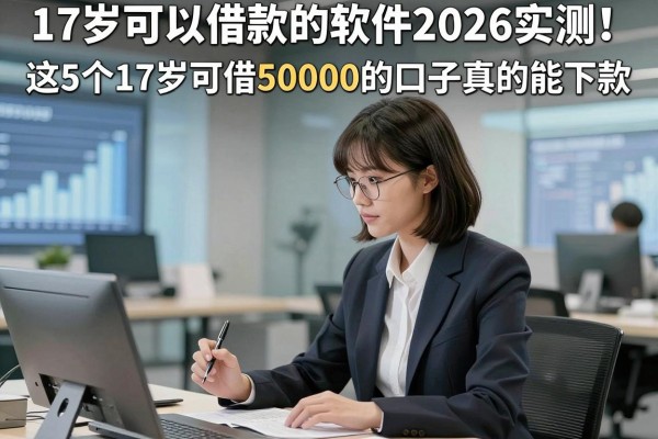 17岁可以借款的软件2026实测!这5个17岁可借50000的口子真的能下款