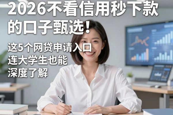 2026不看信用秒下款的口子甄选！这5个网贷申请入口连大学生也能深度了解