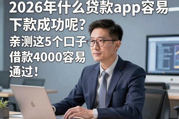 2026年什么贷款app容易下款成功呢?亲测这5个口子,借款4000容易通过!