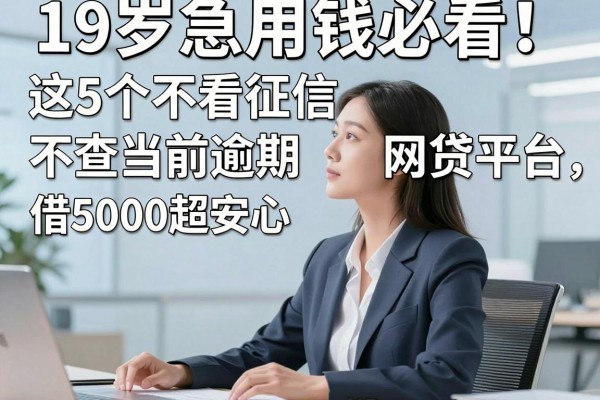 19岁急用钱必看！这5个不看征信、不查当前逾期的网贷平台，借5000超安心